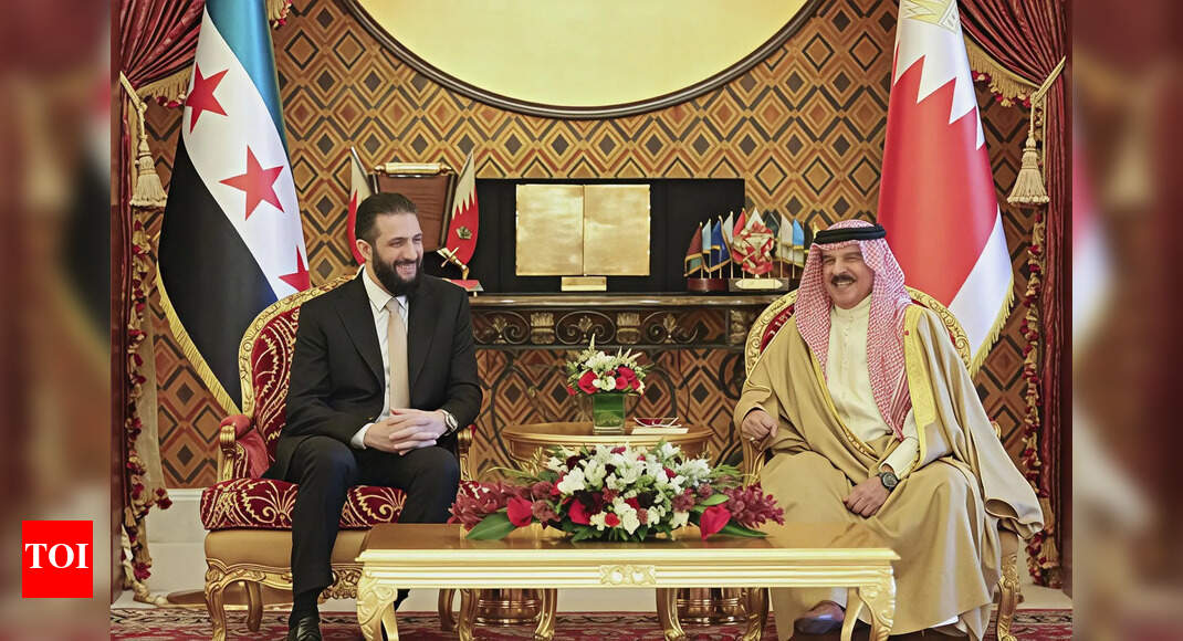 Syria's president visits Bahrain, discusses regional affairs with king | World News