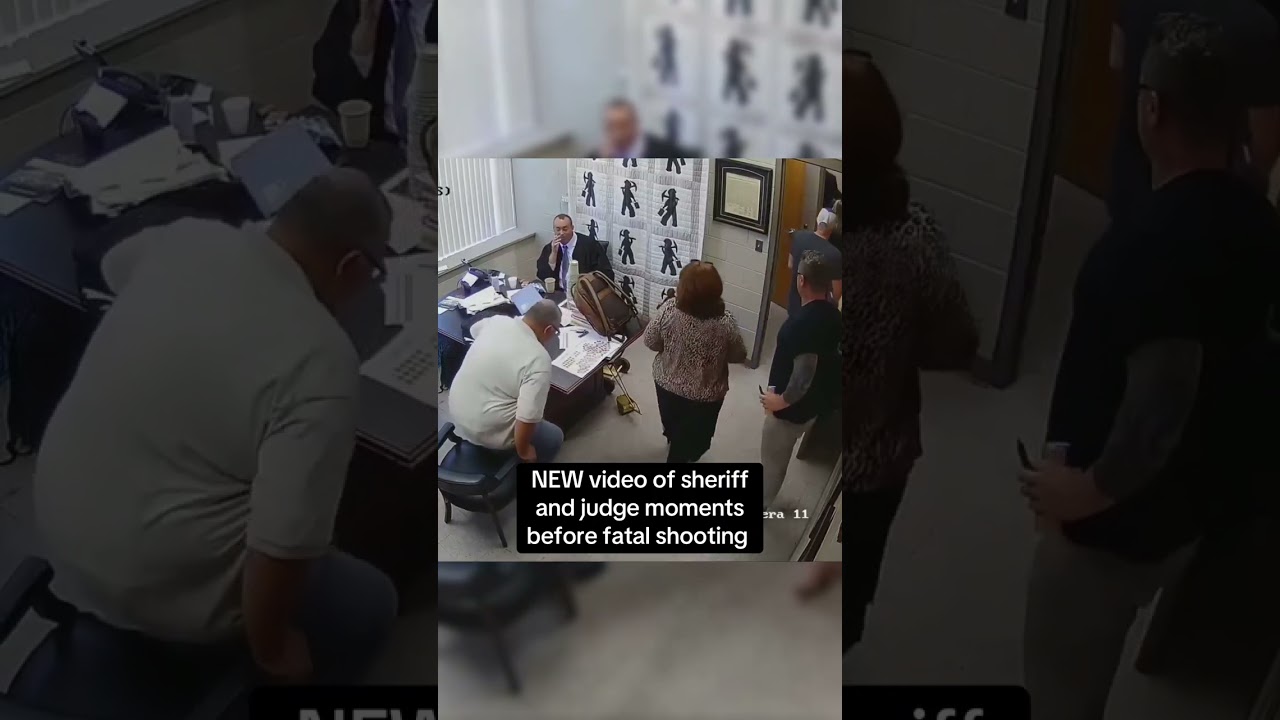 New footage of final moments between Kentucky sheriff and judge