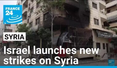 Israel launches new strikes on Syria following sectarian violence • FRANCE 24 English