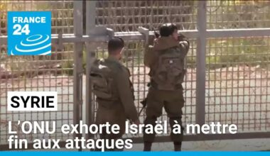 Syrie : intensification des frappes israéliennes dans le sud du pays • FRANCE 24