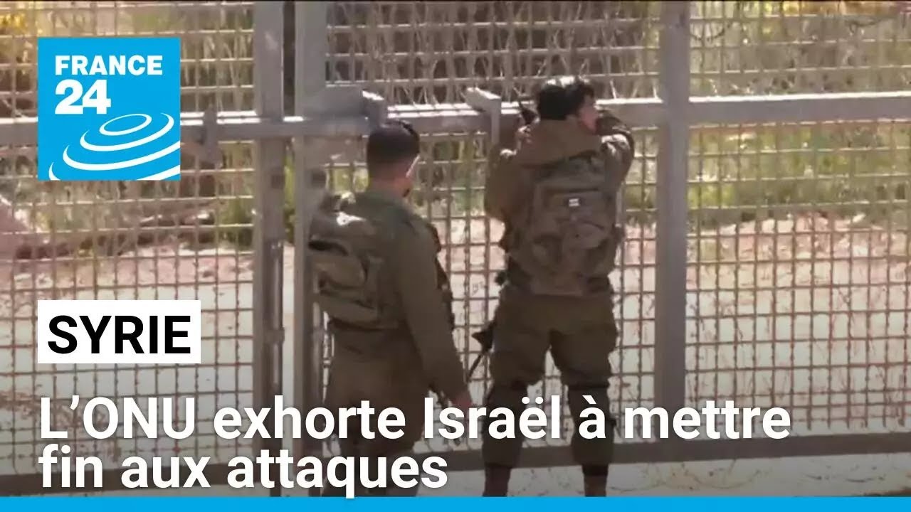 Syrie : intensification des frappes israéliennes dans le sud du pays • FRANCE 24