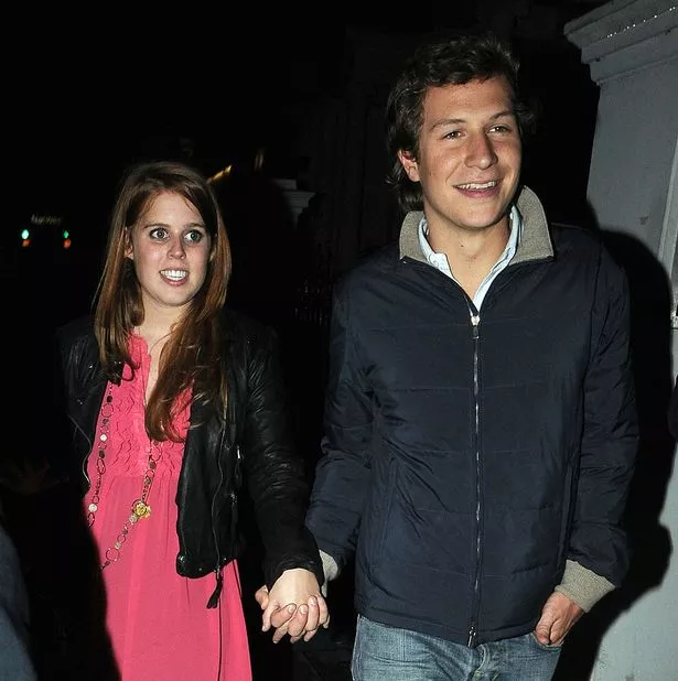 Princess Beatrice and Dave Clark