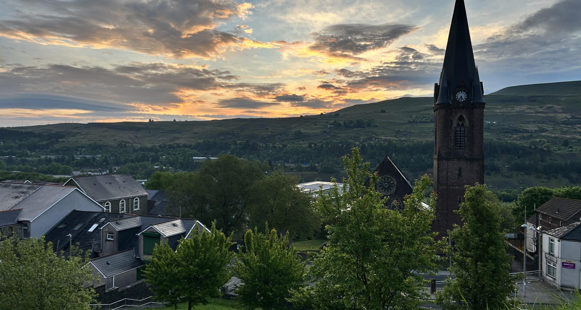 I went for a walk around Ebbw Vale this morning, I just have to share this!