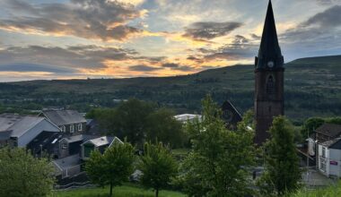 I went for a walk around Ebbw Vale this morning, I just have to share this!