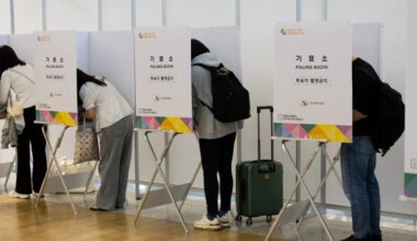 Presidential campaigns start in South Korea