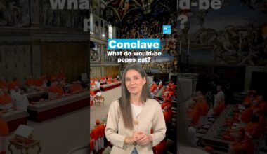 What do would-be popes eat?👀  • FRANCE 24 English
