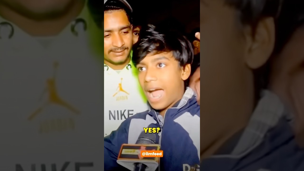 Indian Boy SHUTS Down Reporter about Pakistan India Ongoing War