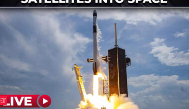 SpaceX Falcon 9 launches 26 Starlink satellites to orbit from Vandenberg Space Force Base - The Economic Times Video