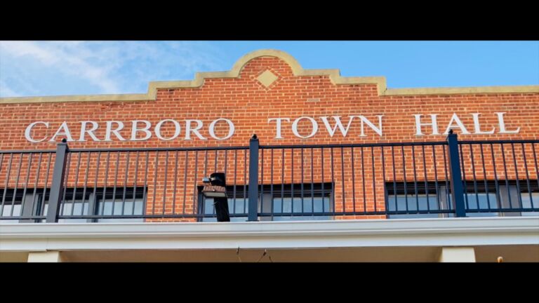 Carrboro Town Hall facade