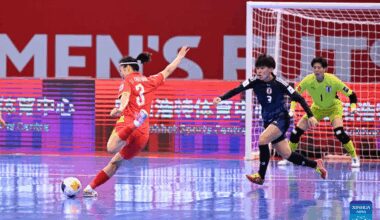 AFC Women's Futsal Asian Cup 2025: Japan vs. Vietnam-Xinhua