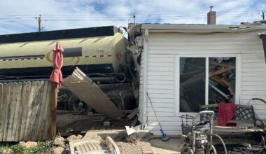 4 injured, 2 critically, after semitruck hauling crude oil crashes into Carbon County home