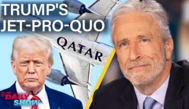 Trump Thanks Qatar for Their Generous Jet Bribe & Accidentally Does a Socialism | The Daily Show