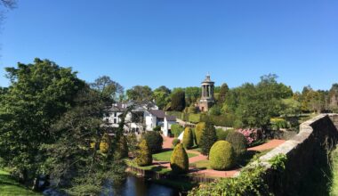 Burns Monument from Brig o’ Doon, Alloway