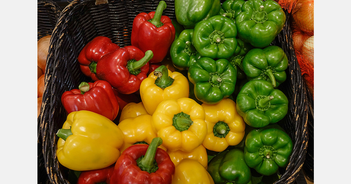 China led pepper production in 2023, and Spain ranked fifth