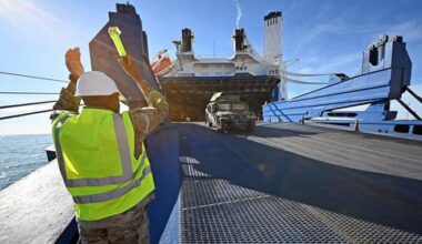 US Army rolls into Greek port, growing its options in the Mediterranean region