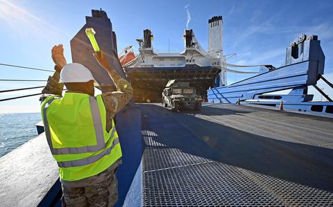 US Army rolls into Greek port, growing its options in the Mediterranean region