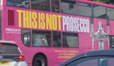 Does anyone else find this bus ad hilariously aggressive?