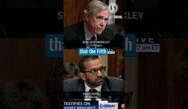 Democrat Senator Attacks FBI Dir. Kash Patel’s Intelligence Over Illegal Alien Due Process #shorts