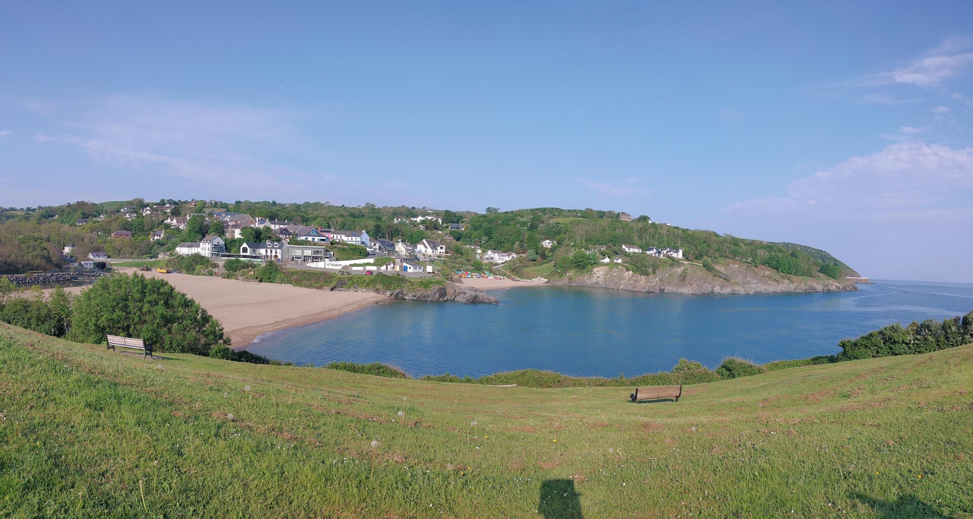 Aberporth in the mid May sunshine.