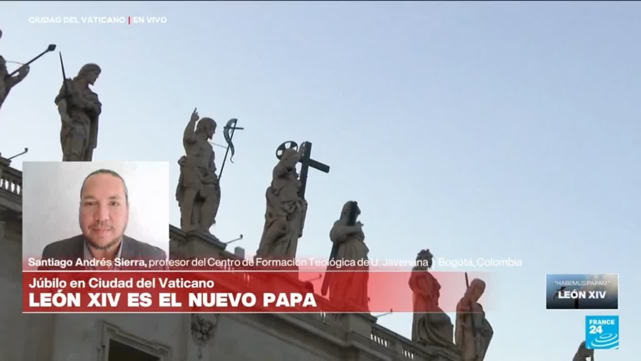 Santiago Sierra: "León XIV es un papa que ha vivido en las fronteras" • FRANCE 24 Español