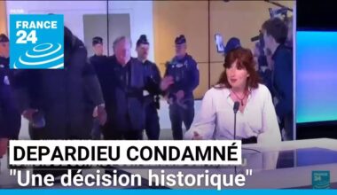 Depardieu condamné pour agressions sexuelles : "Une décision historique" • FRANCE 24
