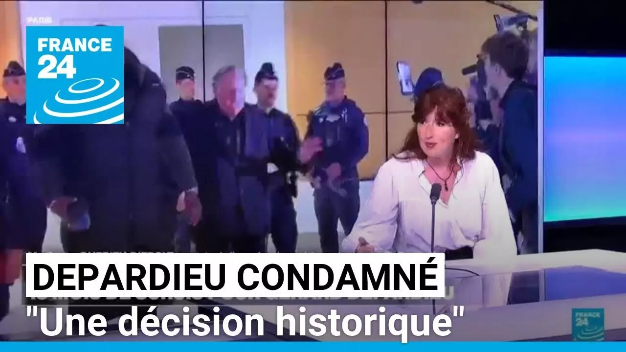 Depardieu condamné pour agressions sexuelles : "Une décision historique" • FRANCE 24