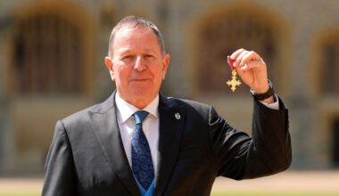 Formula 1 pundit Martin Brundle given Order of British Empire honour