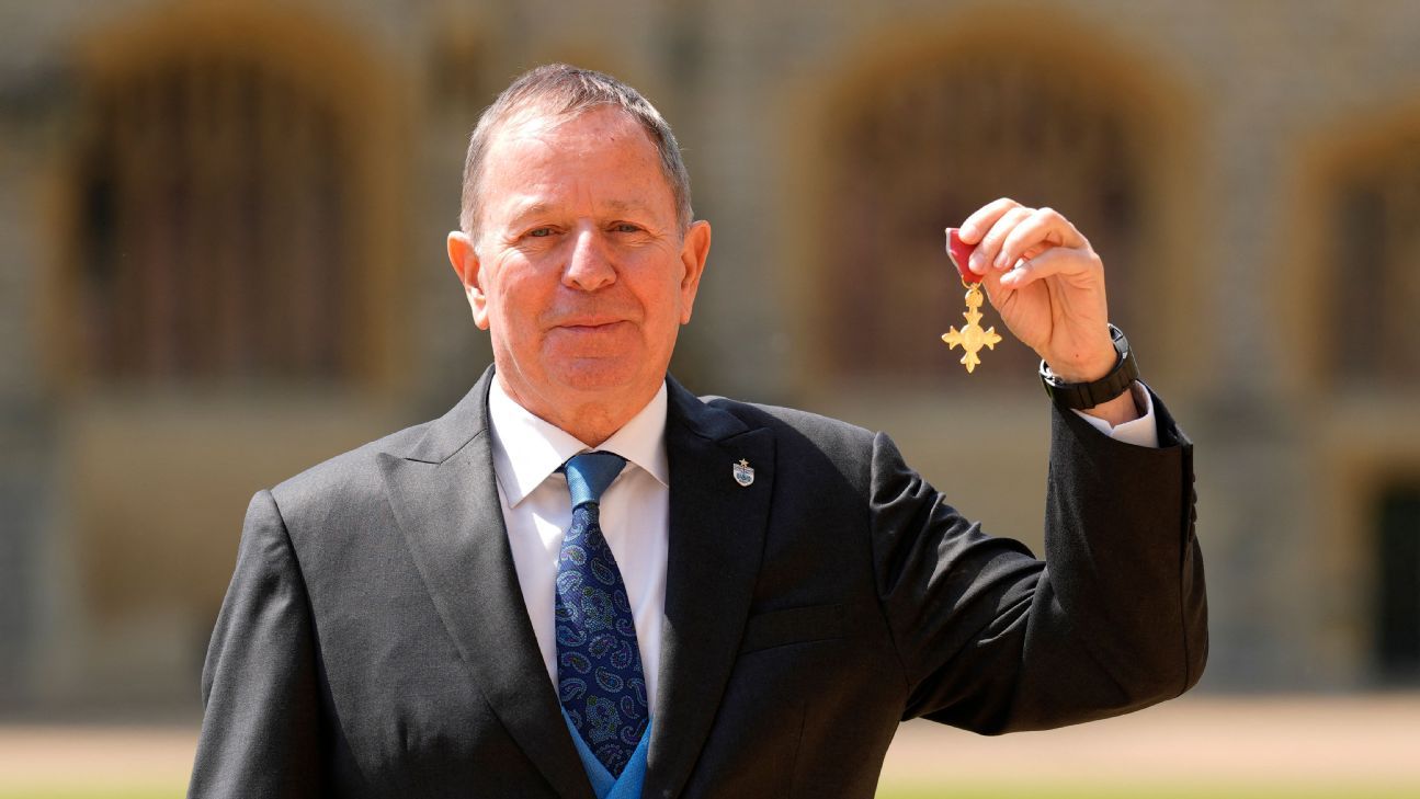 Formula 1 pundit Martin Brundle given Order of British Empire honour