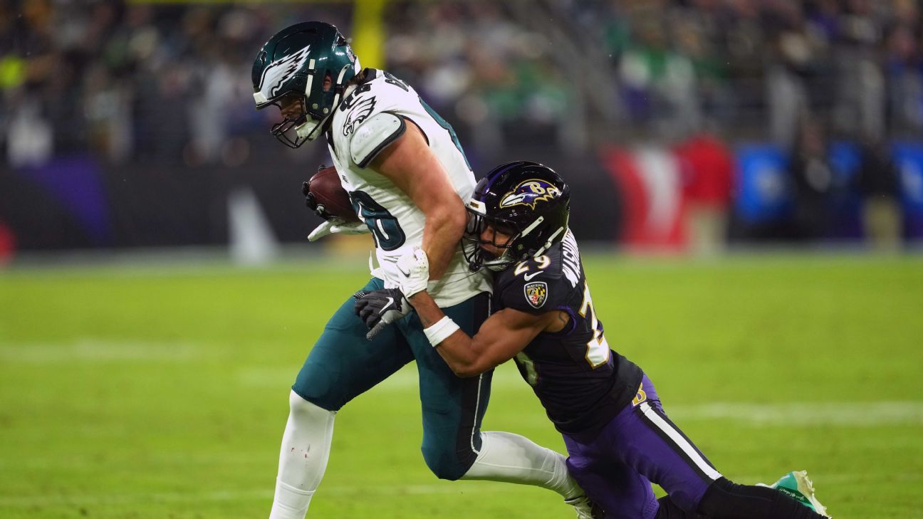 Source -- Ravens' Ar'Darius Washington suffers torn Achilles