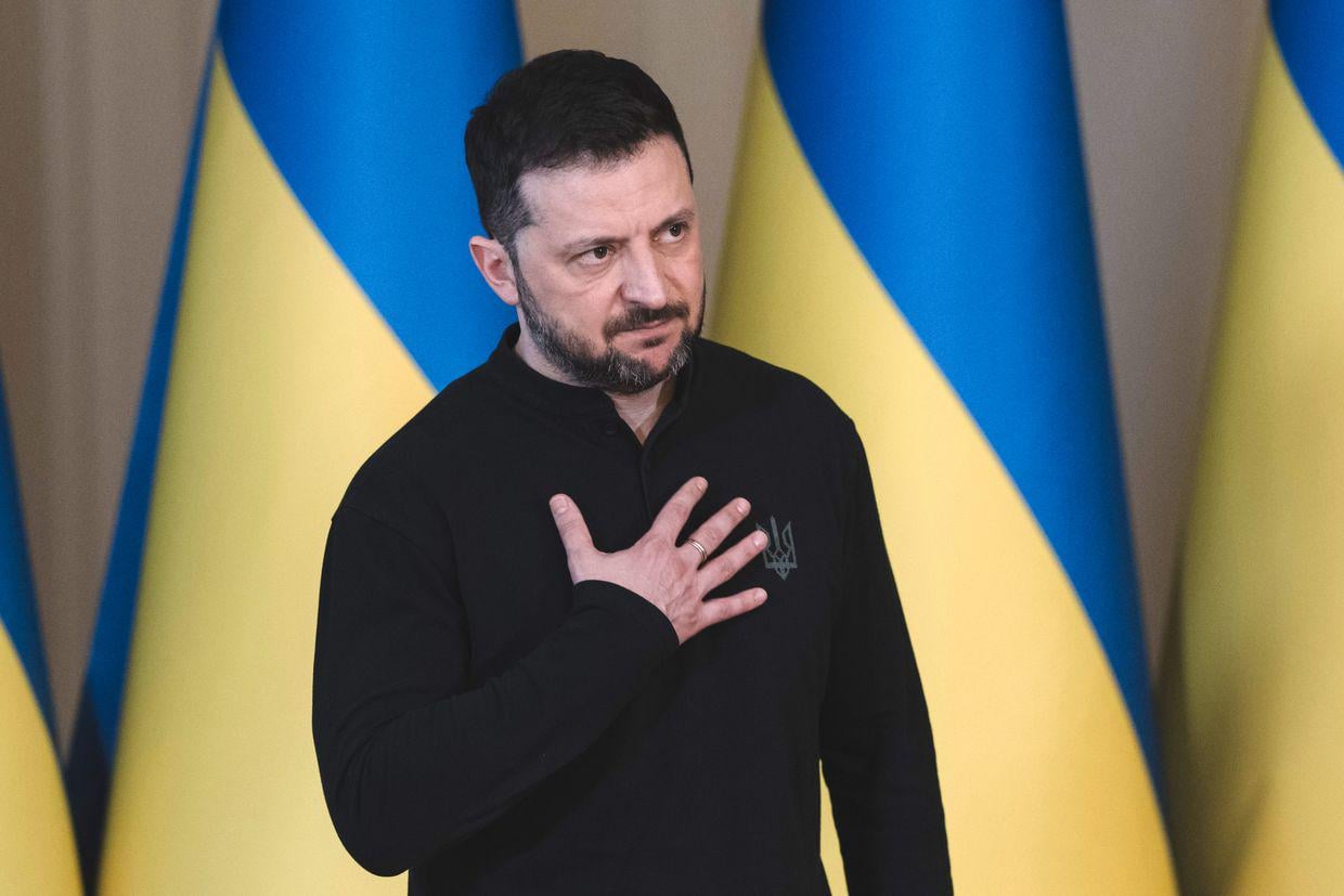 Zelensky's trust rating rises to 74%, highest since 2023, poll shows