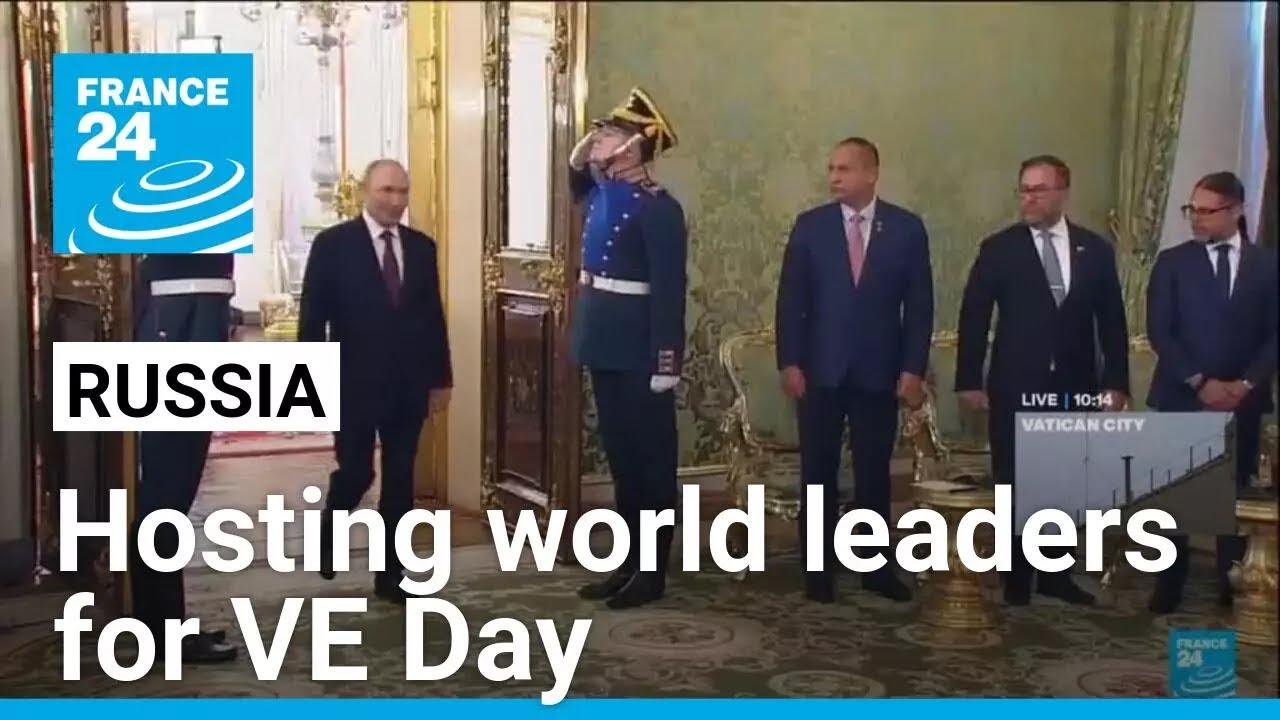 Russia hosts world leaders for the 80th anniversary of its defeat of Nazi Germany in World War II