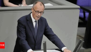 Merz vows to keep US on board on Ukraine and strengthen Germany's military and economy