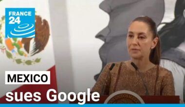 Mexico sues Google for labeling Gulf of Mexico as 'Gulf of America' • FRANCE 24 English