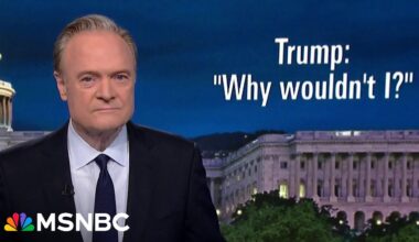 Lawrence: Trump is too stupid to keep his story straight on Qatar's gift of a $400M plane