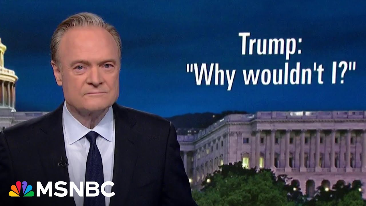 Lawrence: Trump is too stupid to keep his story straight on Qatar's gift of a $400M plane