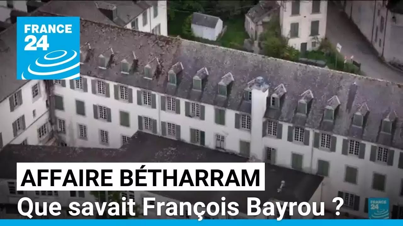 François Bayrou auditionné à l'Assemblée à propos de l'affaire Bétharram • FRANCE 24