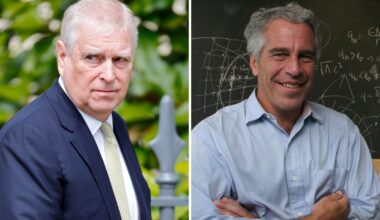 Prince Andrew and Jeffrey Epstein