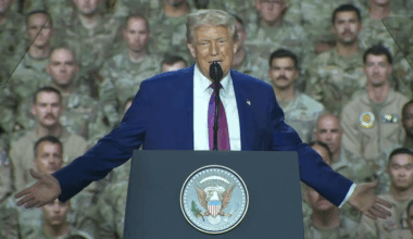 Donald Trump launches fresh attack on UK and France as he doubles down on WW2 victory: 'WE won the war!'