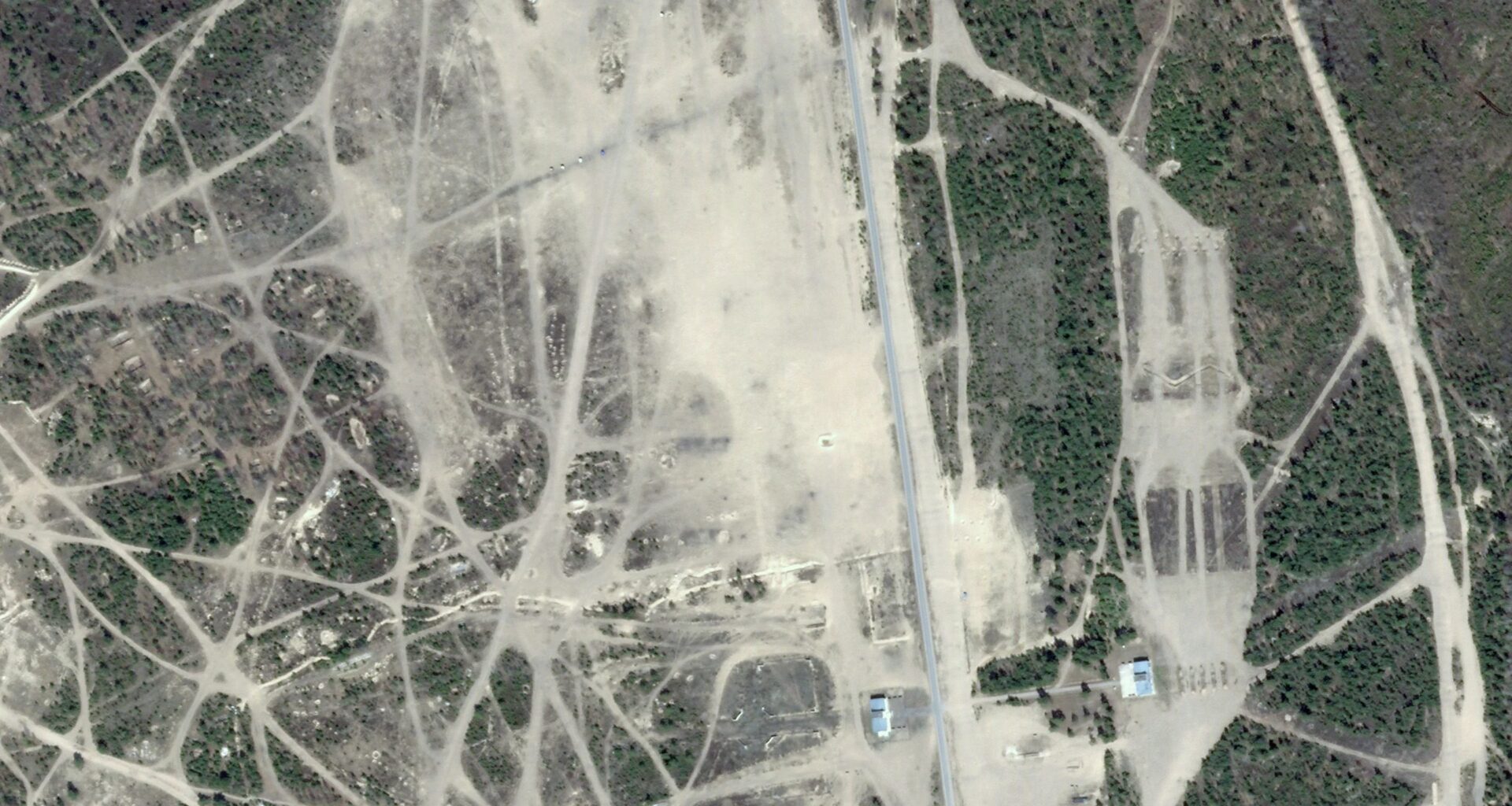 Satellite images show Russian troops build-up at NATO border