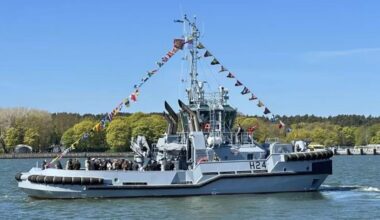 Lithuanian Navy commissions new Damen-built tugboat Lokys