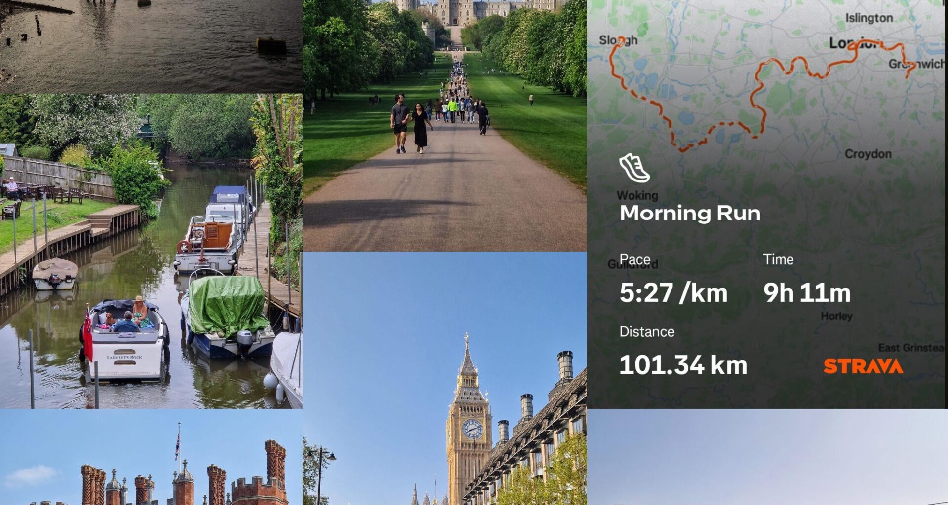 Mega Walk? 100K run from South East London to Windsor