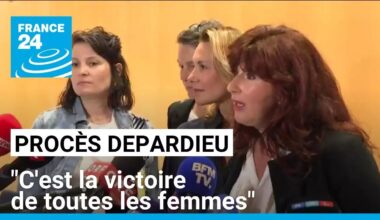 Depardieu déclaré coupable d'agressions sexuelles : "C'est la victoire de toutes les femmes"
