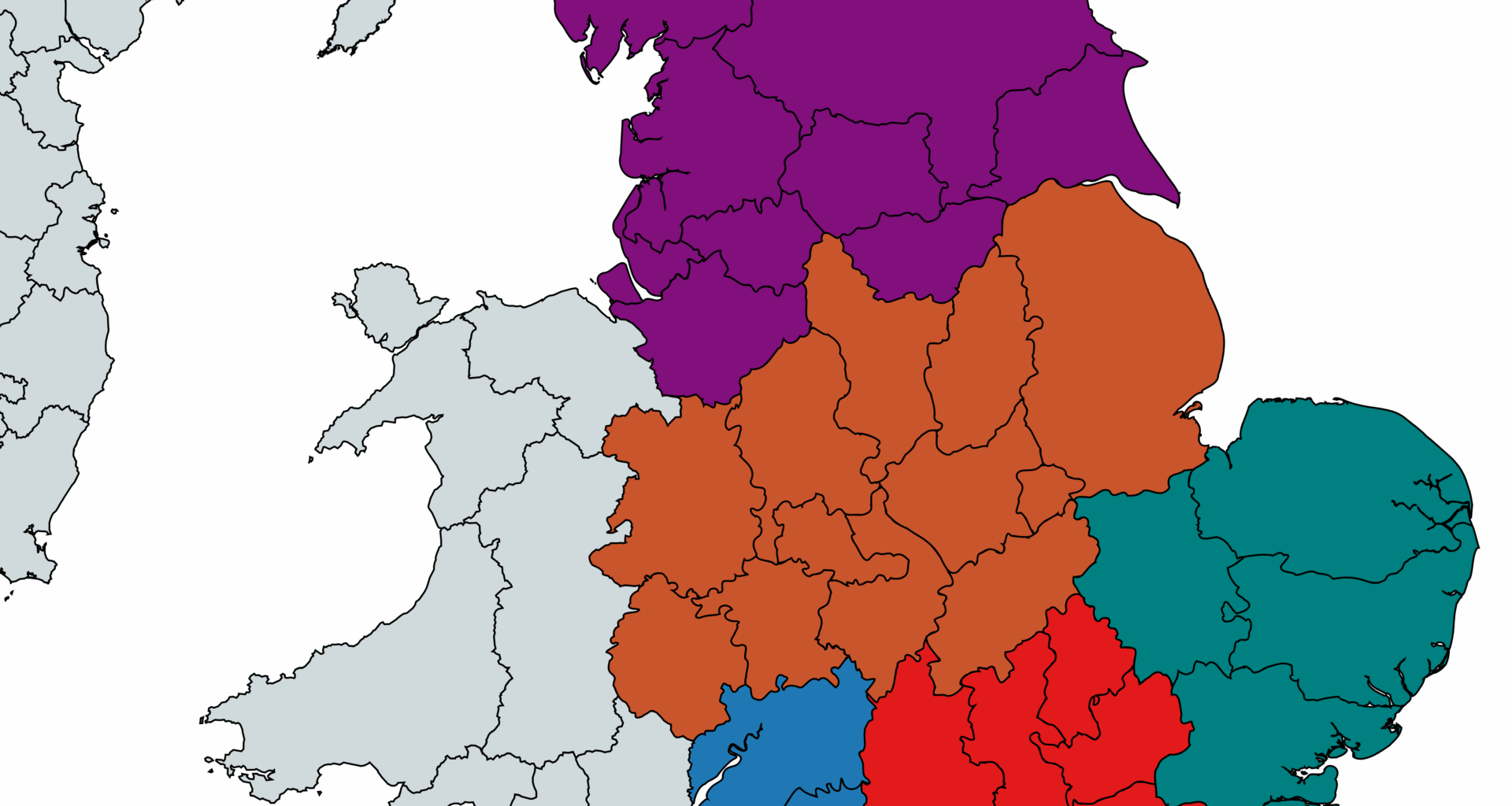 How I mentally divide England makes a lot more sense than that other guy