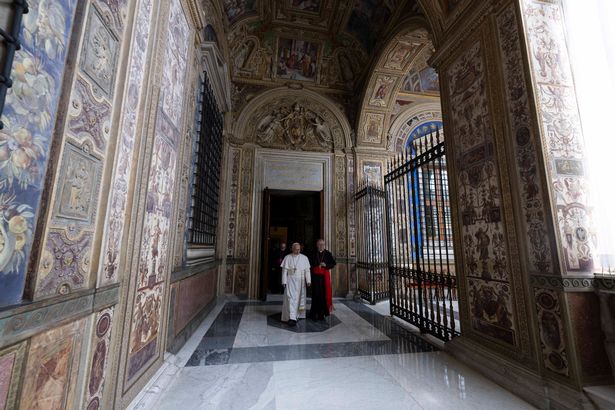 Despite the fact that the late Pope Francis did not live in the apartment, officially known as the Apostolic Palace, the seal was still placed as part of the protocol. 