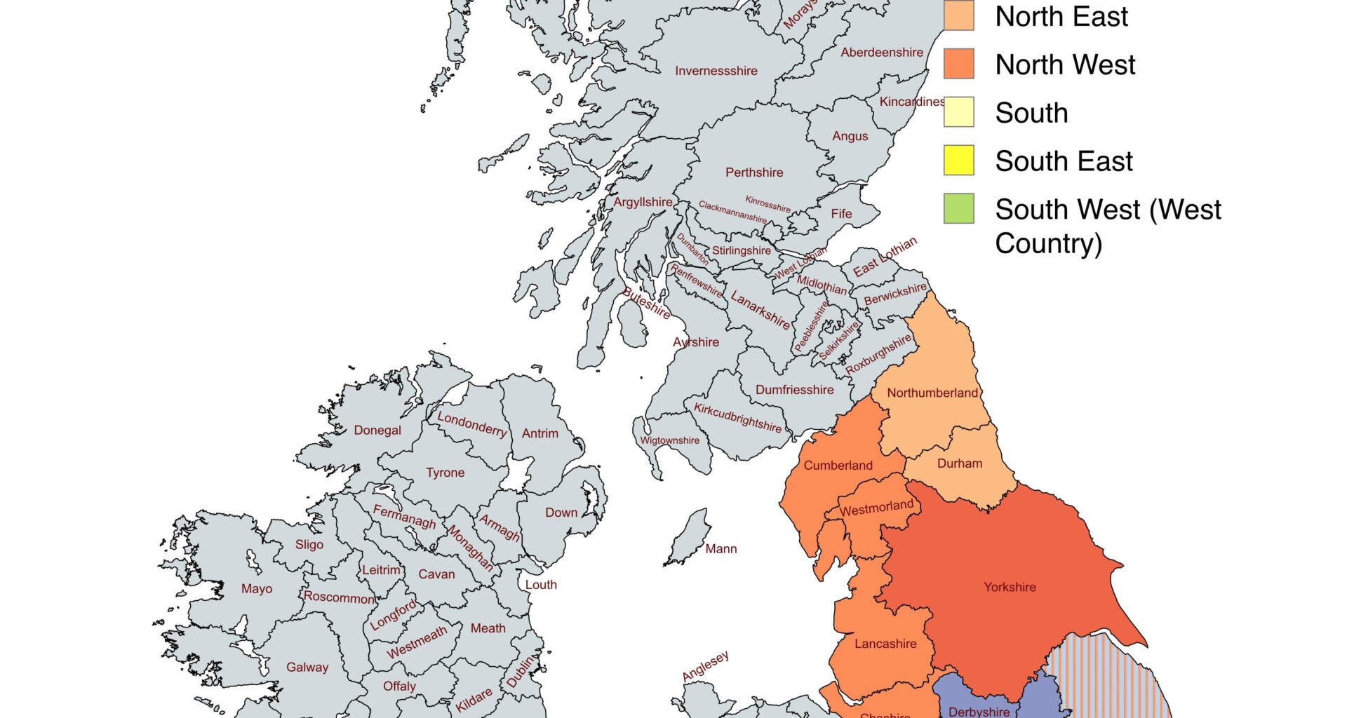 England as I see it, and with proper counties