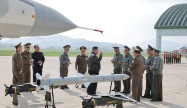 North Korea’s Kim Jong Un oversees air drills, calls for stepped-up war preparation