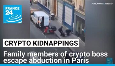 Daughter, grandson of crypto boss escape kidnapping in Paris • FRANCE 24 English