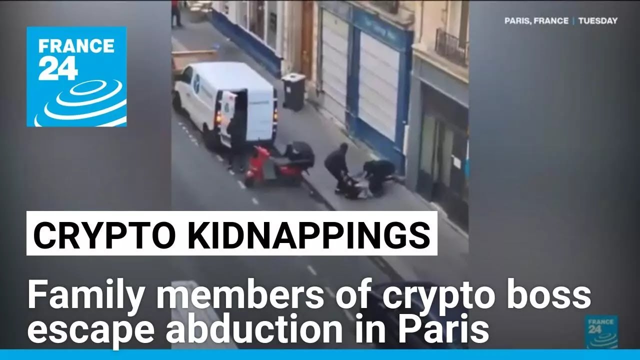 Daughter, grandson of crypto boss escape kidnapping in Paris • FRANCE 24 English
