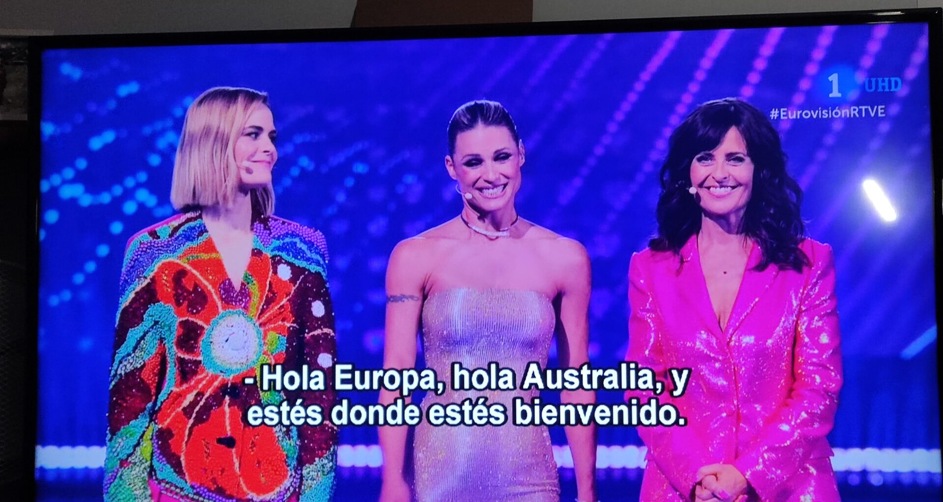 Come and say Hi if you're watching Eurovision now too