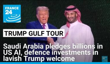 Saudis invest big in US weapons, AI as Trump basks in welcome • FRANCE 24 English